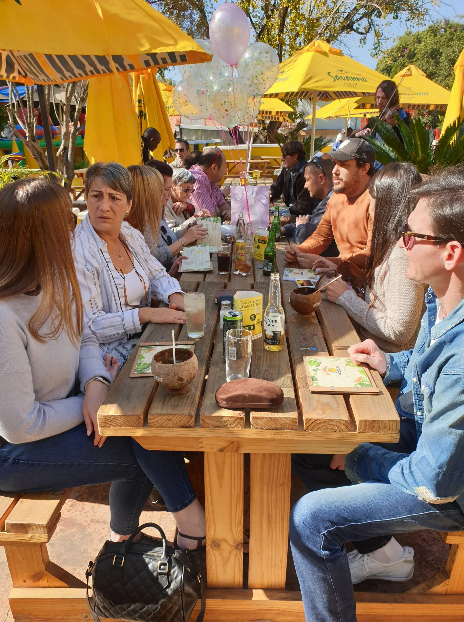 Outdoor seating