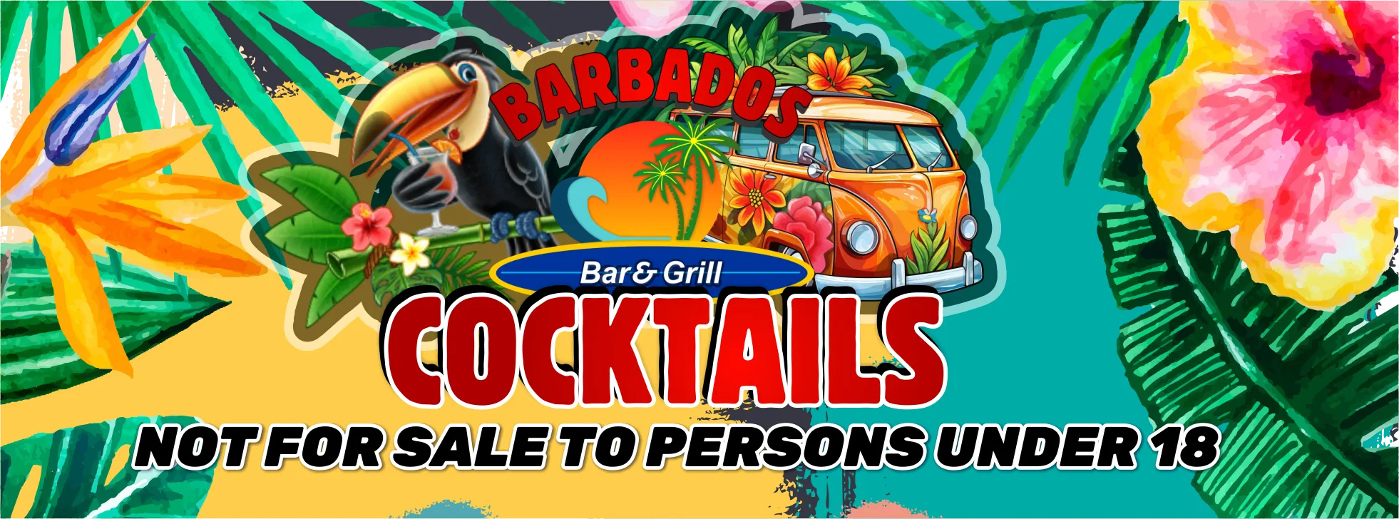 Cocktails banner